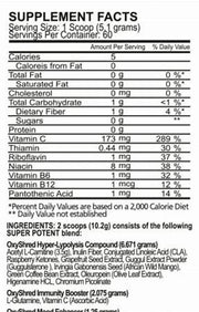 OxyShred Thermogenic Fat Burner