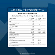 ABE All Black Everything - Extremely Potent Pre-Workout Powder