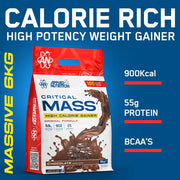 Critical Mass 6kg High Calorie Gainer