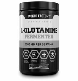 Jacked Factory Fermented L-Glutamine (100 Servings)