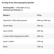 Anabolic On stage pump Pre workout